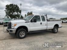2016 Ford F250 4x4 Extended-Cab Pickup Truck Runs & Moves) (Rust Damage,