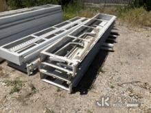 (Des Moines, IA) (3) Ladder Racks 10ft 6in x 2ft x 7in NOTE: This unit is being sold AS IS/WHERE IS