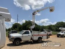 Altec AT37G, Articulating & Telescopic Bucket Truck mounted behind cab on 2011 Dodge Ram 5500 4x4 Se