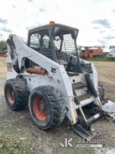2006 Bobcat S250 Rubber Tired Skid Steer Loader Does Not Crank-Electronics Disconnected-Condition Un