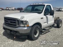 2002 Ford F350 Cab & Chassis Runs & Moves) (Gear Indicator Inoperable.