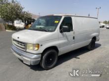 2002 Ford Econoline Cargo Van Runs & Moves