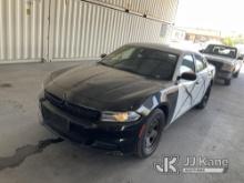 2017 Dodge Charger Police Package 4-Door Sedan Runs, Check Engine Light Is On , Interior Is Stripped