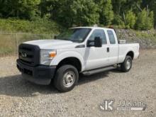 2013 Ford F250 4x4 Extended-Cab Pickup Truck Runs & Moves) (Rust Damage