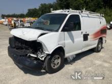 2012 Chevrolet Express G2500 Cargo Van Runs On CNG Only) (Runs & Moves) (Major Front End Damage, Bra
