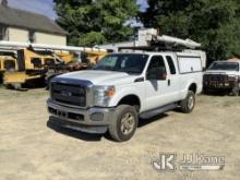 2016 Ford F250 4x4 Extended-Cab Pickup Truck Runs & Moves) (Rust Damage, Minor Body Damage