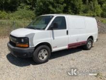 2011 Chevrolet Express G2500 Cargo Van Runs & Moves) (Bad Battery/Charging System, Traction Control 