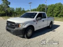 2018 Ford F150 4x4 Extended-Cab Pickup Truck Runs & Moves) (Engine Noise, Check Engine Light On