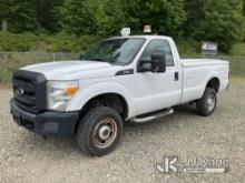 2015 Ford F350 4x4 Pickup Truck Runs & Moves) (Check Engine Light On, Engine Tick, Body & Rust Damag