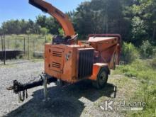 2016 Vermeer BC1000XL Portable Chipper Runs, Operational Condition Unknown, No Key, Missing Hour Met
