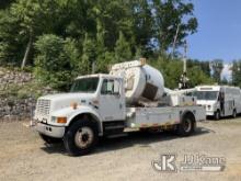 OK Champion CP6600, Cable Puller mounted on 2001 International 4900 Cab & Chassis Runs, Moves & Oper