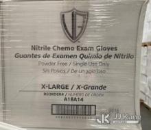 (06) Pallets Vanguard Nitrile Exam Gloves PF Size Extra Large. Approx. 90 Cases Per Pallet Contact K