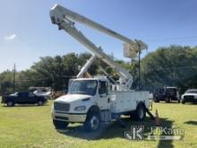 Terex/Telelect HiRanger 5TC-55, Material Handling Bucket Truck rear mounted on 2016 Freightliner M2 