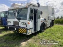 2015 Lodal EVO T-28 T/A Side Load Recycling Truck Not Running , Will Turn Over)( Passenger Seat Miss