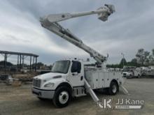 Altec AM55-MH, Material Handling Bucket Truck rear mounted on 2018 Freightliner M2 106 Utility Truck