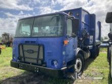 2019 Autocar Xpeditor T/A Side Load Recycling Truck Runs, Missing Headlights, Driveshaft Disconnecte