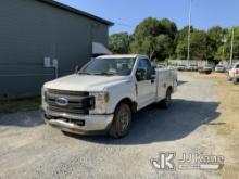 2018 Ford F250 Service Truck Runs & Moves) (Jump to Start, Minor Body Damage