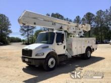 Altec AA55-MH, Material Handling Bucket Truck rear mounted on 2017 Freightliner M2 106 Utility Truck
