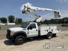 Altec AT37G, Articulating & Telescopic Bucket Truck mounted on 2015 FORD F550 Service Truck Runs, Mo