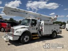Altec AA55-MH, Material Handling Bucket Truck rear mounted on 2010 Freightliner M2 106 Utility Truck