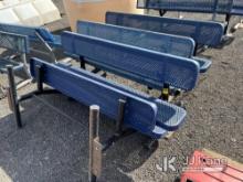 4 Benches NOTE: This unit is being sold AS IS/WHERE IS via Timed Auction and is located in Salt Lake