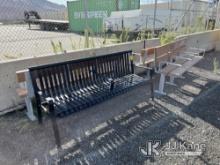 4 Benches NOTE: This unit is being sold AS IS/WHERE IS via Timed Auction and is located in Salt Lake