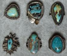 MIND BLOWING STERLING & TURQUOISE!!!