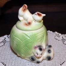 Kitten Cookie Jar