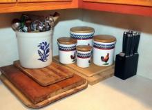 Cannister Set & Cutting Boards