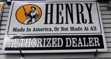 Henry Dealer Sign
