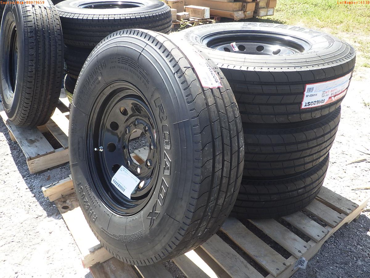 5-04138 (Equip.-Parts & accs.)  Seller:Private/Dealer (4) ST235-80-16 TRAILER TI