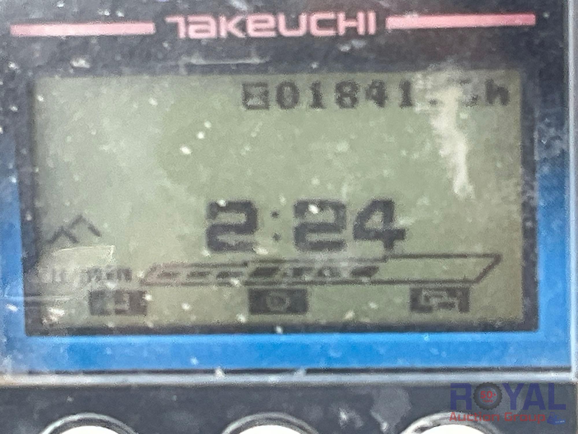 2016 Takeuchi TB230 Mini Excavator