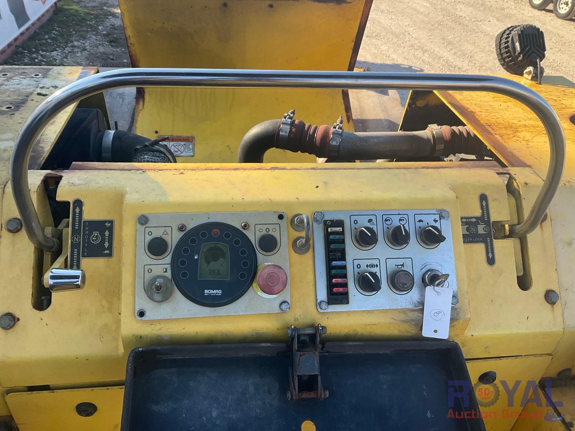 2013 Bomag BW 9 AS 50in Smooth Drum Static Roller