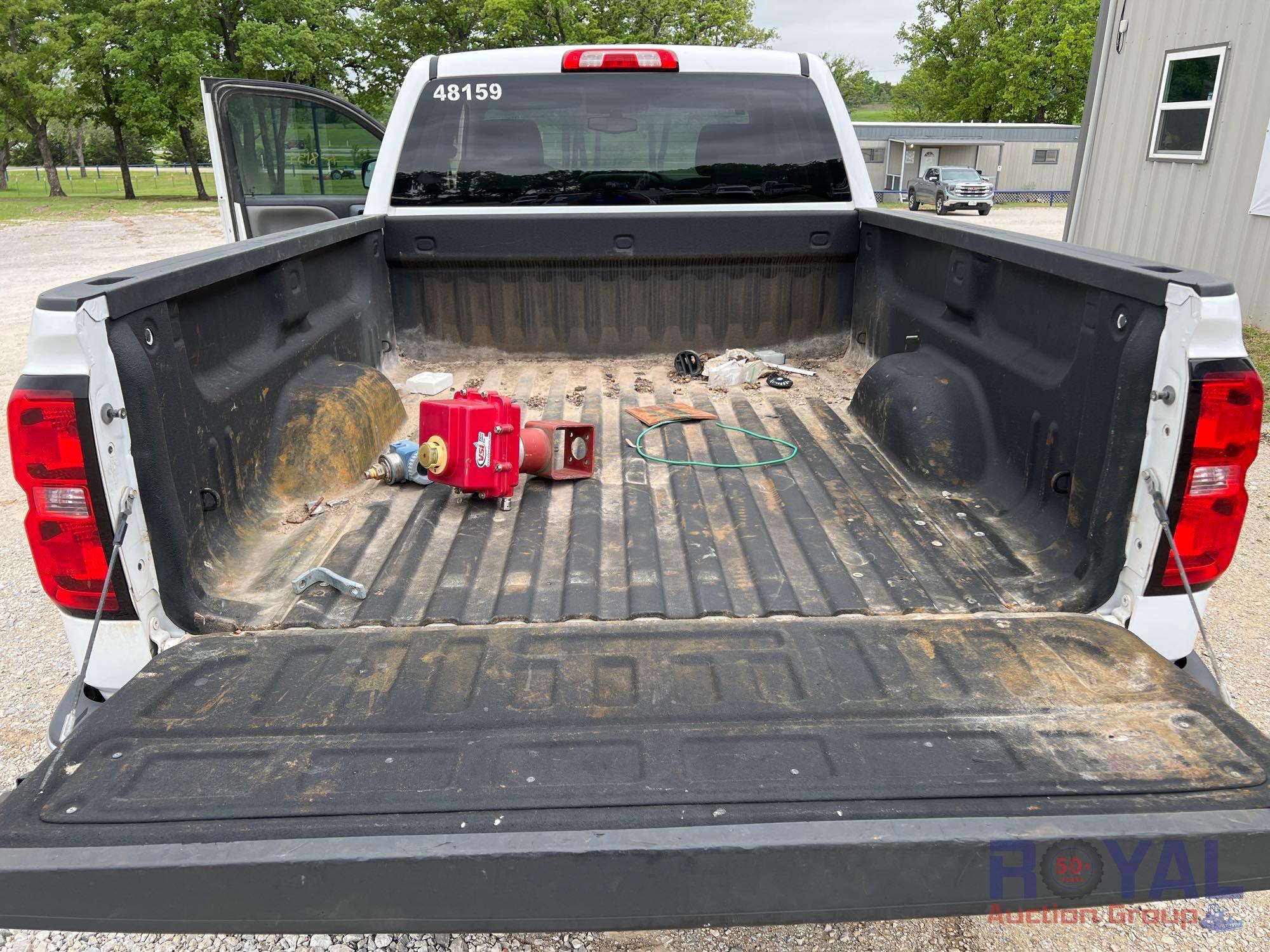 2014 Chevrolet Silverado 4x4 Double Cab Pickup Truck