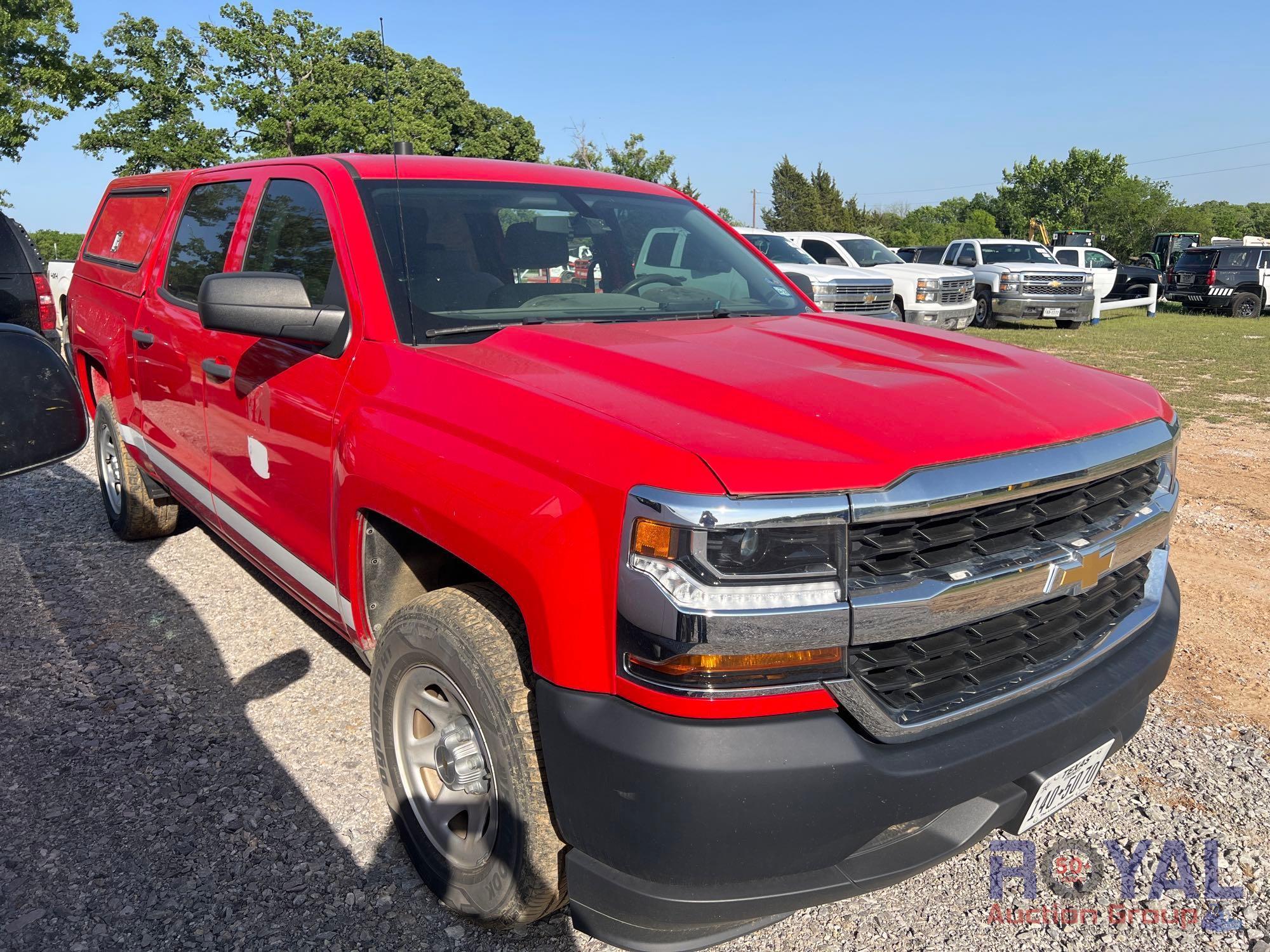 2018 Chevrolet Silverado Crew Cab Pickup Truck