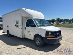 2015 GMC Savana Box Truck with Powder Coating and Spray Foam System