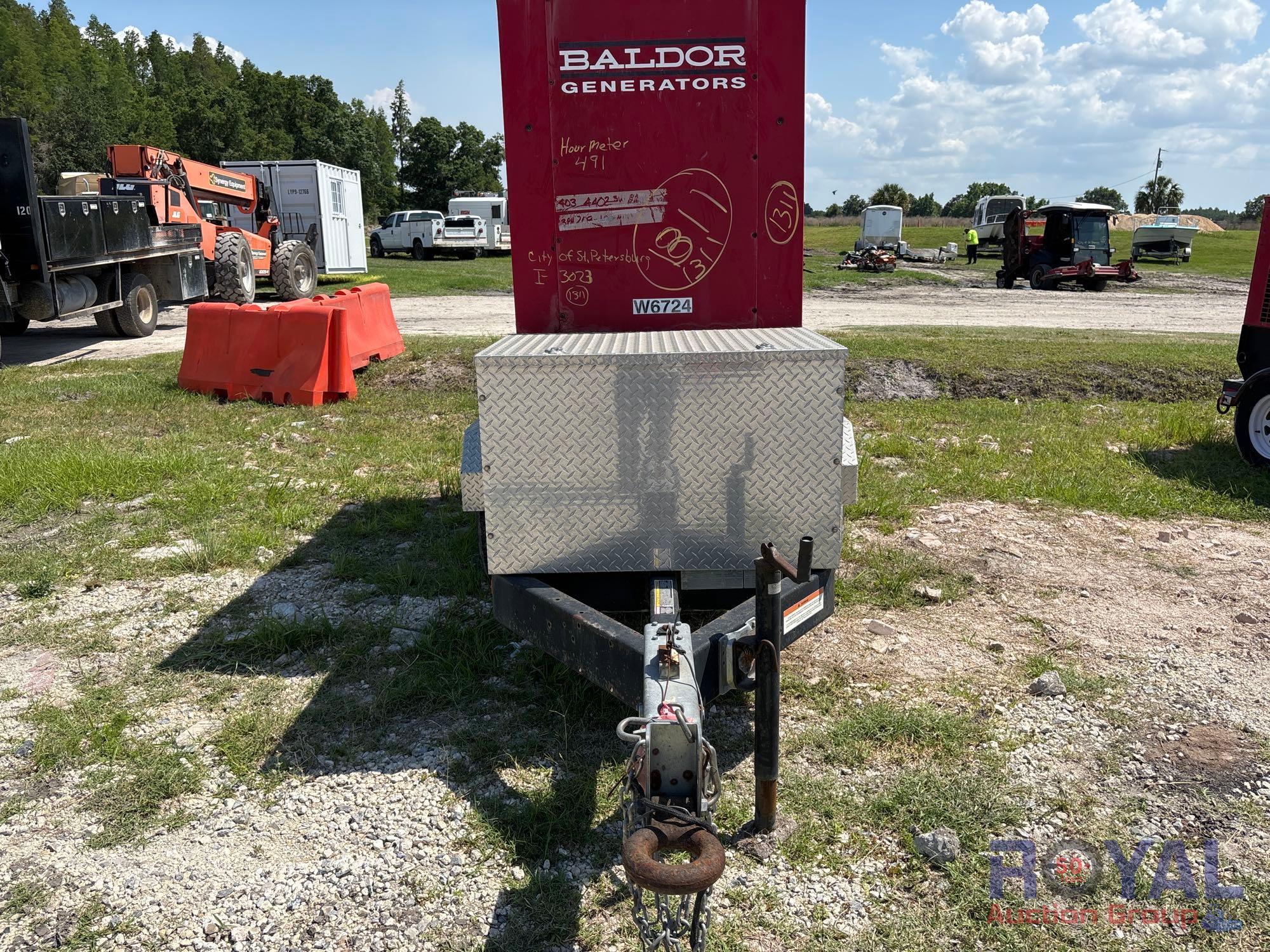 2007 Baldor TS80 Towable Generator