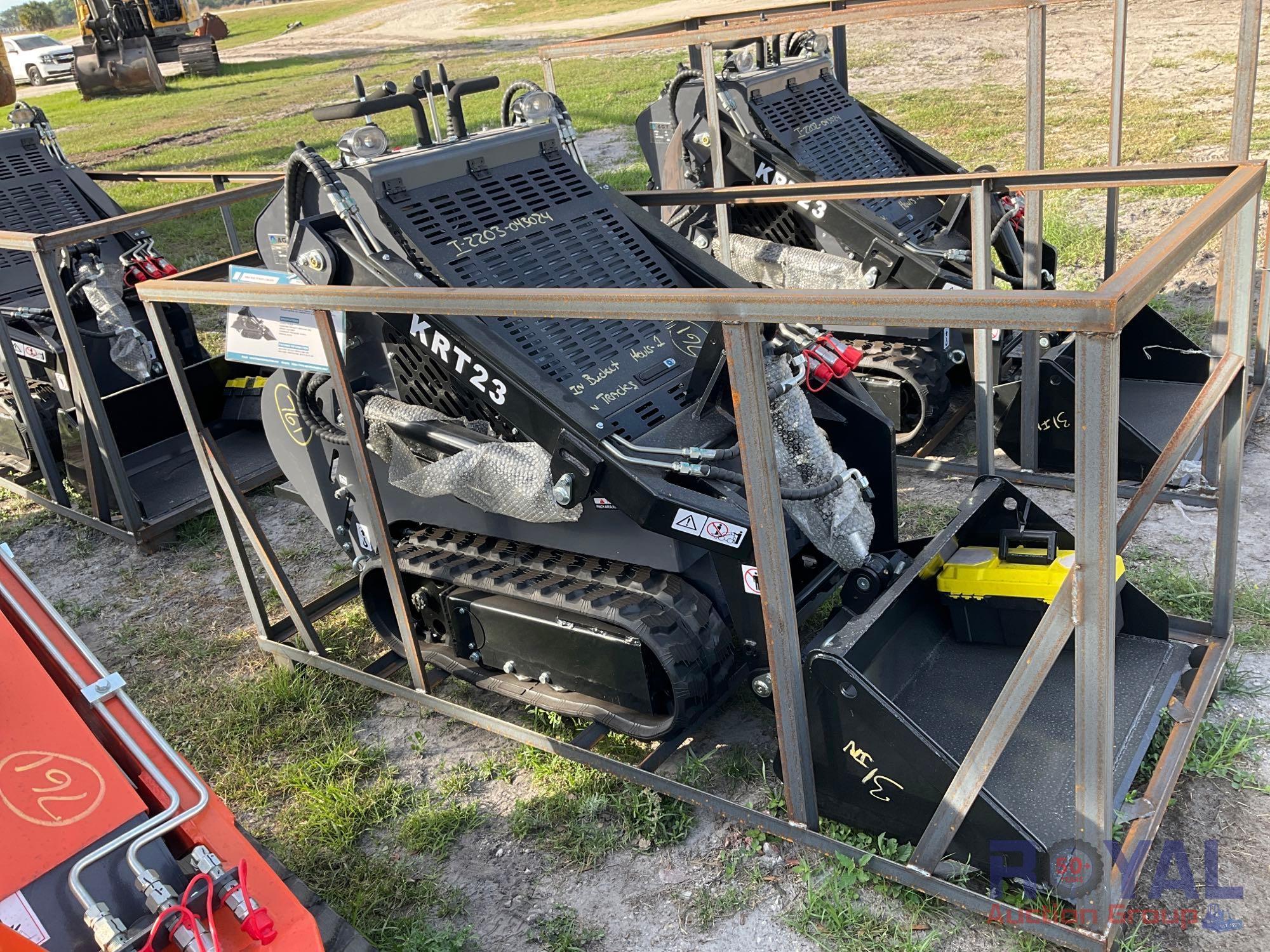 2023 AGT KRT23 Stand-On Mini Track Loader Skid Steer