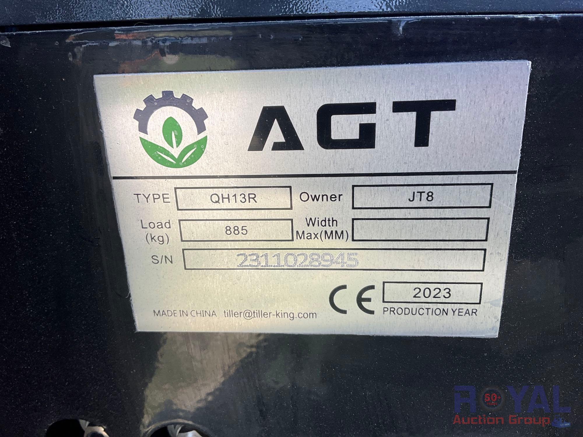 2023 AGT QH13R Mini Excavator