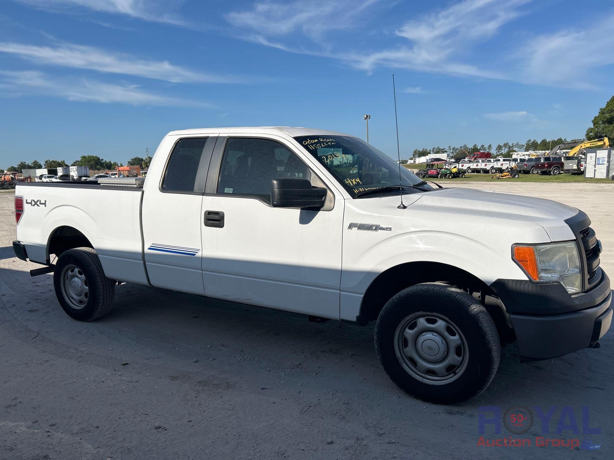 2013 Ford F-150 4X4 Ext. Cab Pickup Truck