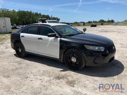 2013 Ford Taurus Police Cruiser