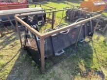 2024 4-in-1 Skid Steer Clamshell Bucket Attachment