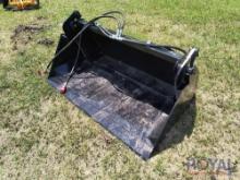 2024 4-in-1 Skid Steer Clamshell Bucket Attachment