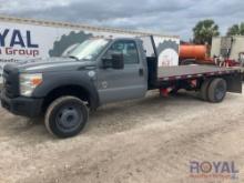 2007 Ford F550 Super Duty Flatbed Truck