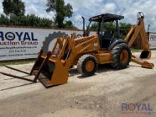 Case 590 Super L 4x4 Loader Backhoe Extendahoe