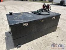 BLack UWS Fuel Tank/ Toolbox Combo with Pump