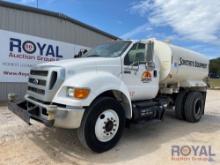2015 Ford F750 2,000 Gallon Water Truck