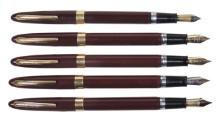 Fountain Pens (5), all Sheaffer 1950s non White Dot, 4 snorkel & a vac-fill