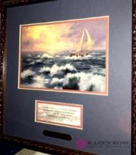 Thomas Kinkade perseverance canvas picture 14 in x 15 in