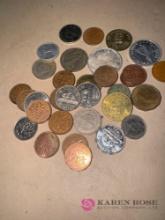 small lot of Canadian coins
